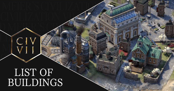 Civ 7 List of Buildings