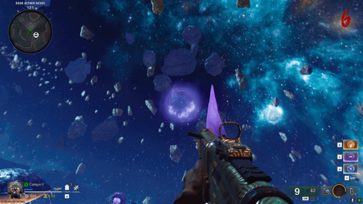 Shooting the Moving Floating Rocks