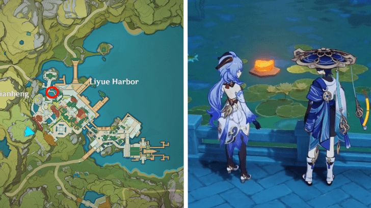 Genshin - Ganyu Location