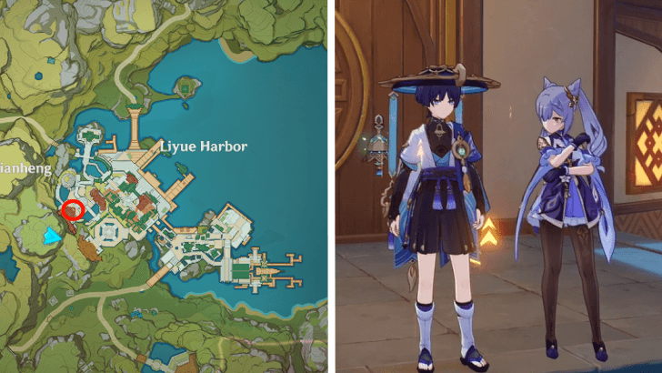 Genshin - Keqing Location