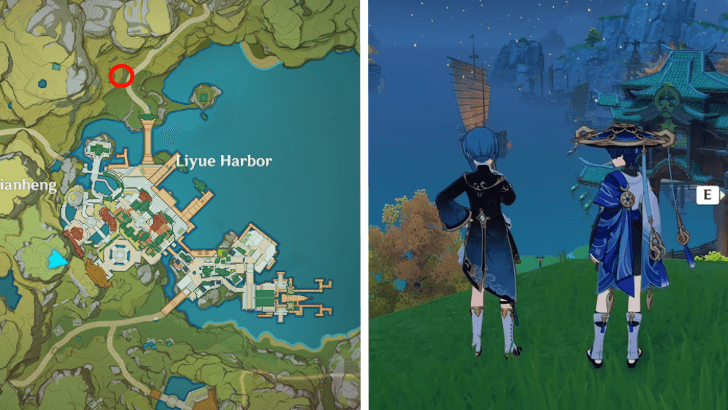 Genshin - Xingqiu Location