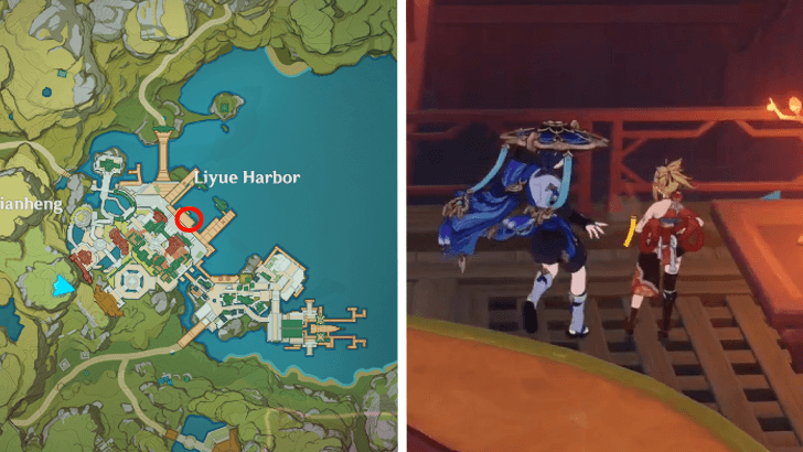 Genshin - Yoimiya Location