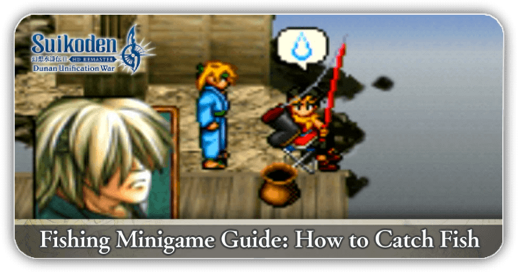 Suikoden II - Fishing Minigame Guide How to Catch Fish