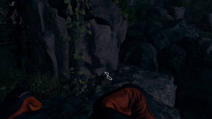 Shovel Near the Red Portal