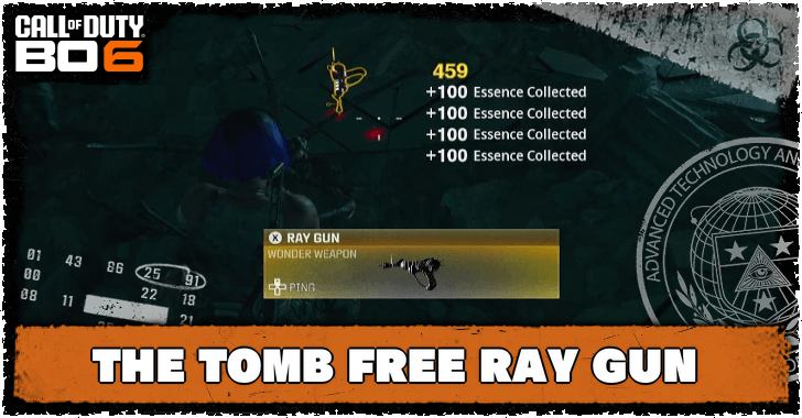 Black Ops 6 The Tomb Free Ray Gun