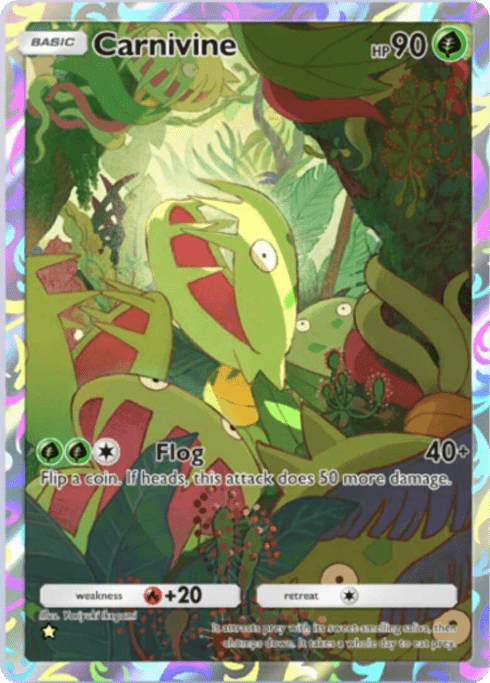 Pokemon TCG Pocket - A2 158 Carnivine