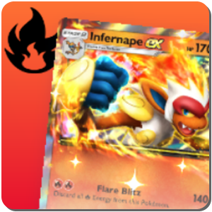 Infernape ex Space-Time Smackdown Solo Battle Icon