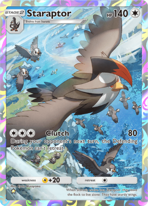 Pokemon TCG Pocket - A2 176 Staraptor