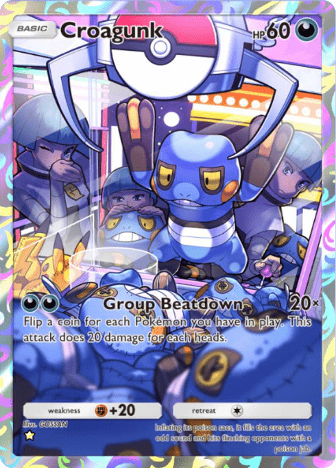 Pokemon TCG Pocket - A2 173 Croagunk