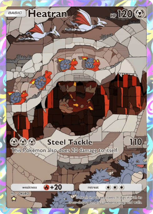 Pokemon TCG Pocket - A2 174 Heatran