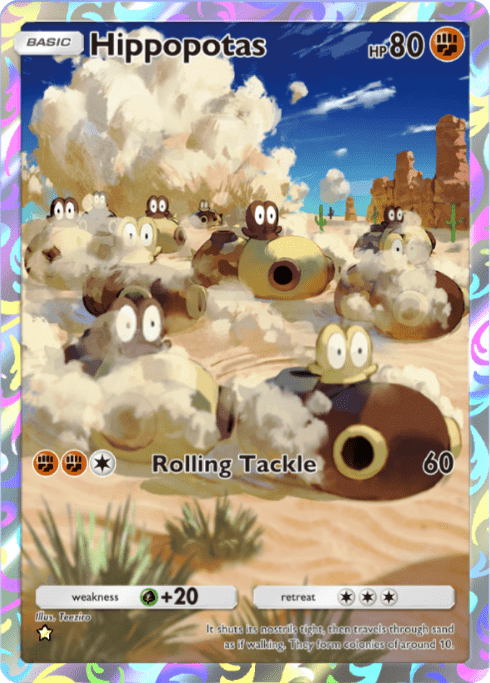Pokemon TCG Pocket - A2 171 Hippopotas
