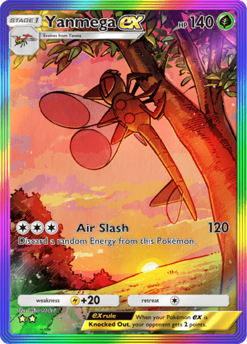 Pokemon TCG Pocket - A2 196 Yanmega ex