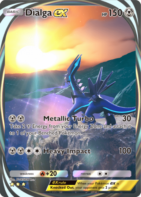 Pokemon TCG Pocket - A2 205 Dialga ex