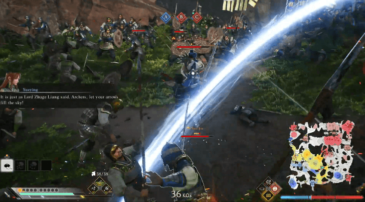 Dynasty Warriors Origins - Shu Capture Enemy Flanks