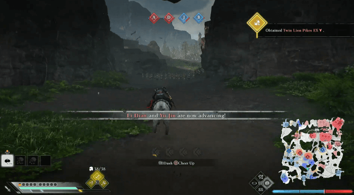 Dynasty Warriors Origins - Shu Lure Li Dian and Yu Jin