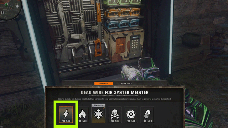 Purchase a Dead Wire Ammo Mod