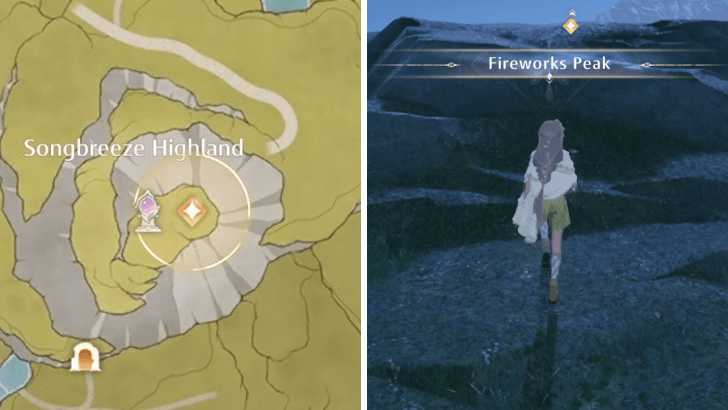 Go to Fireworks Peak