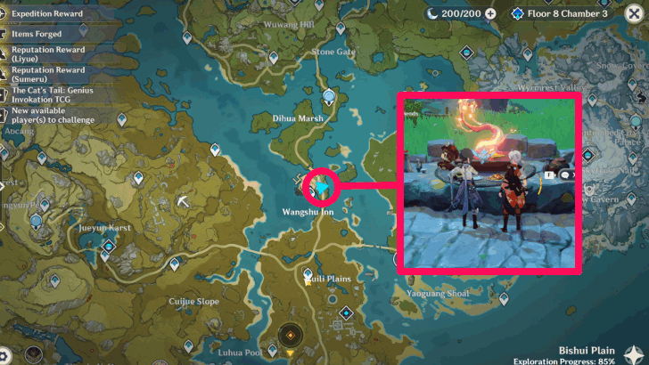 Xiao in Front of Wangshu Inn