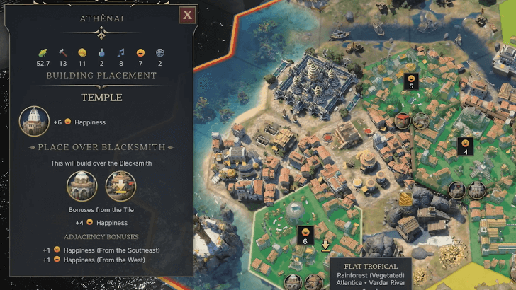 Two Buildings per Urban District