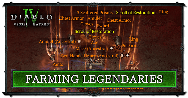 Diablo 4 - How to Farm Legendaries