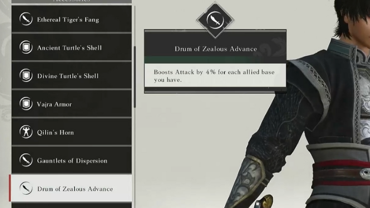 Dynasty Warriors Origins - Drum of Zealous Advance Accessory