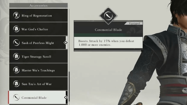 Dynasty Warriors Origins - Sash of Peerless Might Accessory