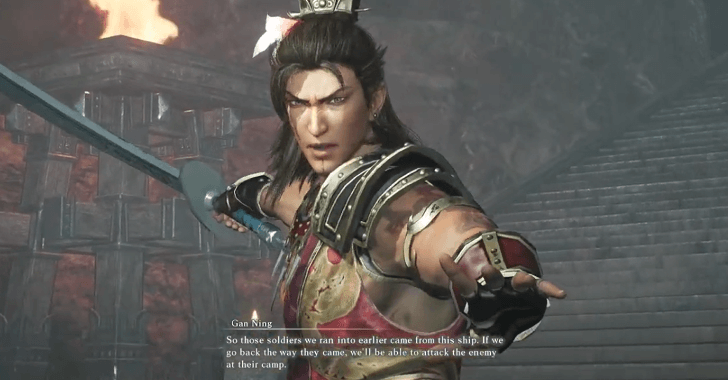 Gan Ning Boards the Ship