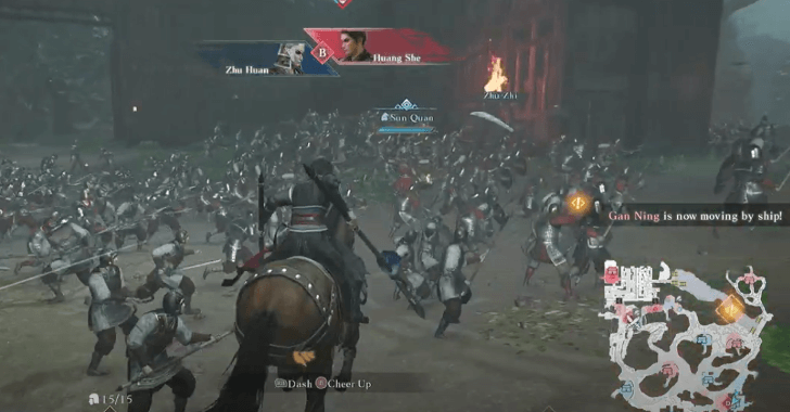 Assist Sun Quan at the Main Camp