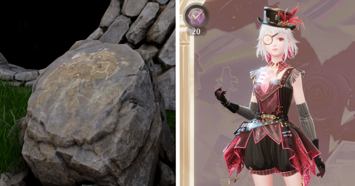 Infinity Nikki - Gloomy Cavern Entrance Stone and Firey Glow