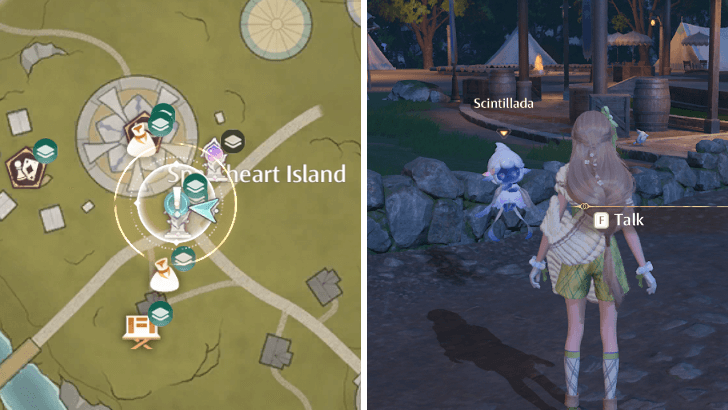 Infinity Nikki Another Night of Fireworks Quest Location