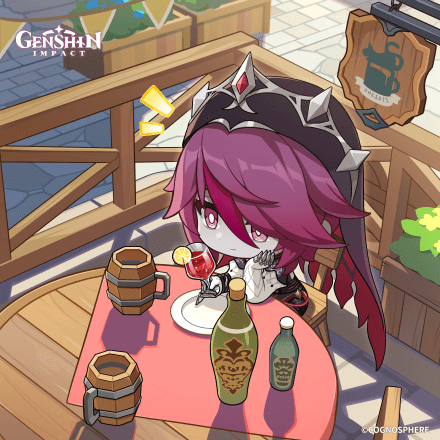 Genshin Impact - Rosaria Birthday Art 2025