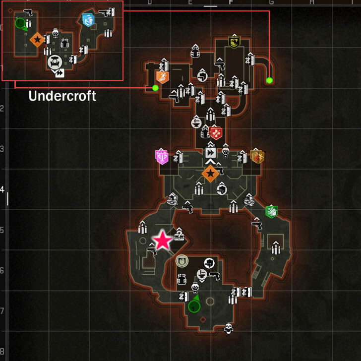 Deadshot Daiquiri Citadelle des Morts Location