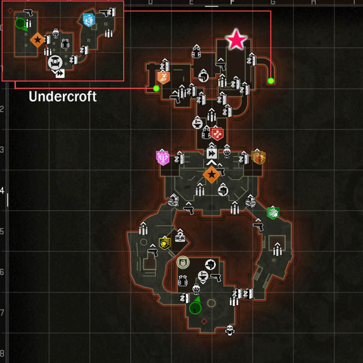 Vulture Aid Citadelle des Morts Location