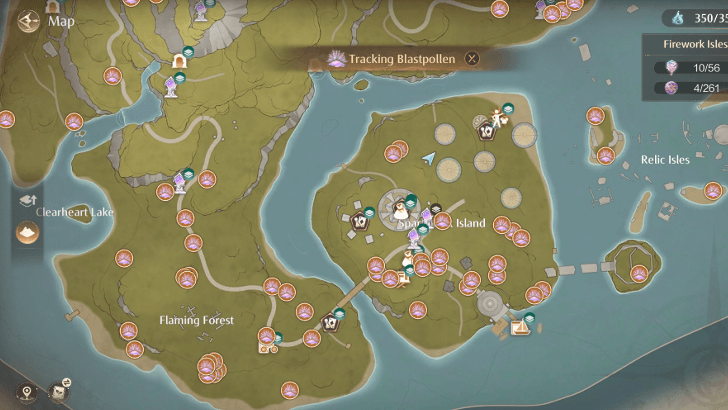 Infinity Nikki Blastpollen Locations 1