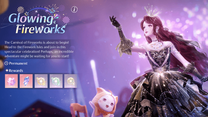 Carnival of Fireworks - Glowing Fireworks