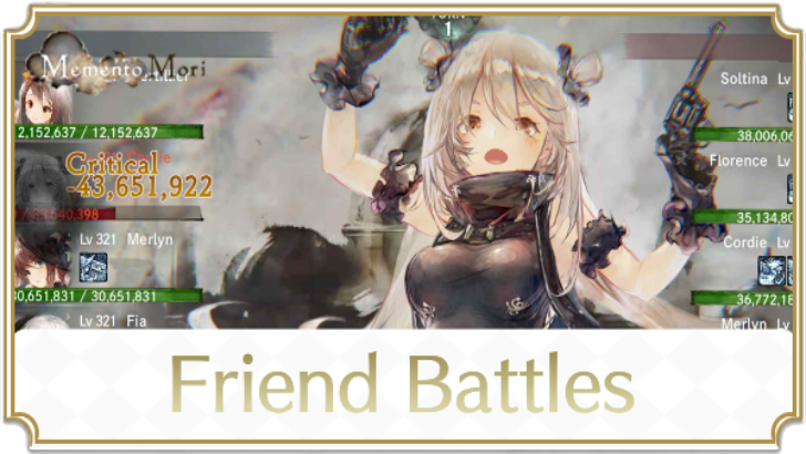 Friends Battle Fight - MementoMori