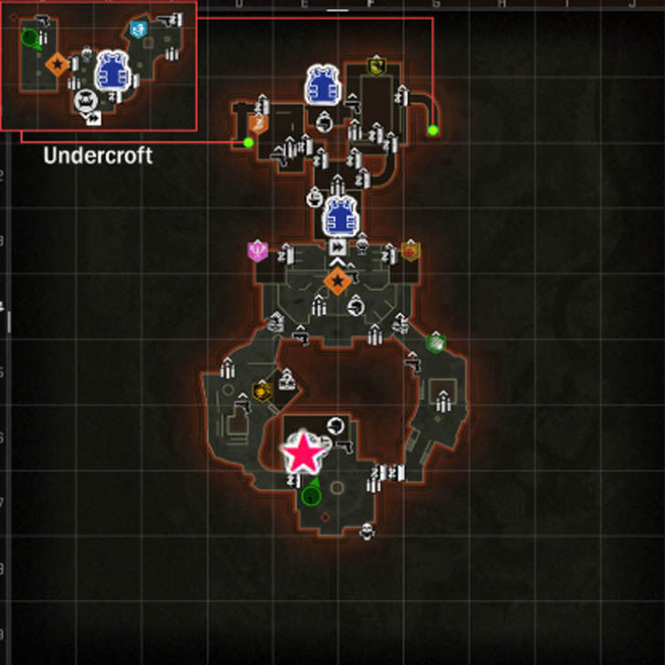 Citadelle des Morts Armor Location 1