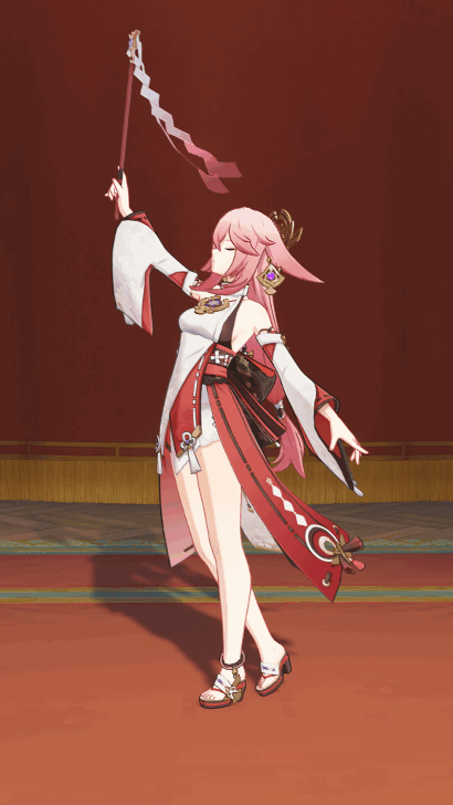 Genshin - Yae Miko Prayer Time