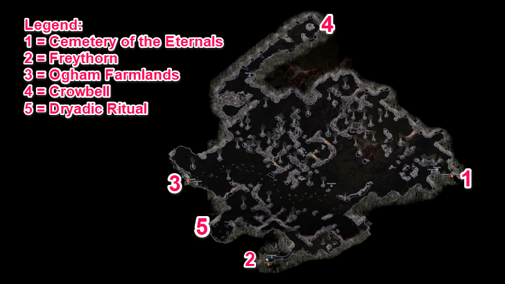 Hunting Grounds Map Layout