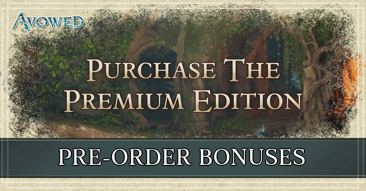 Avowed - Pre-Order Bonuses