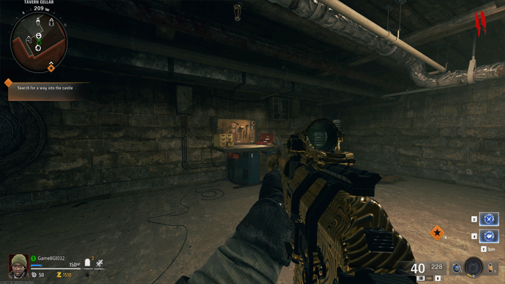 Citadelle des Morts Crafting Table Location