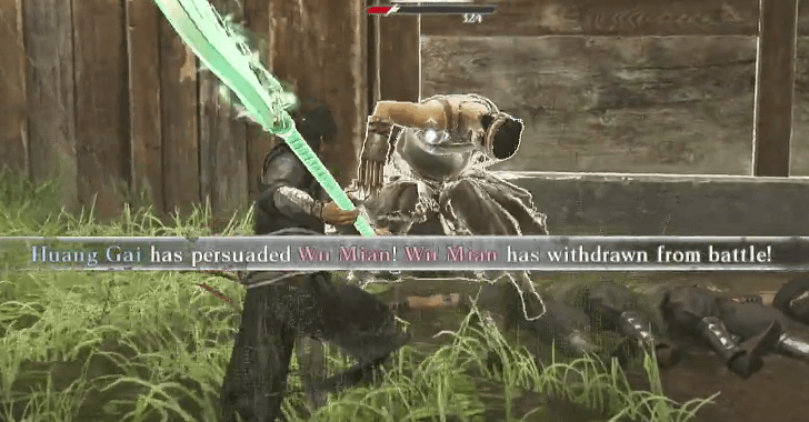 Huang Gai Persuades Enemies to Withdraw