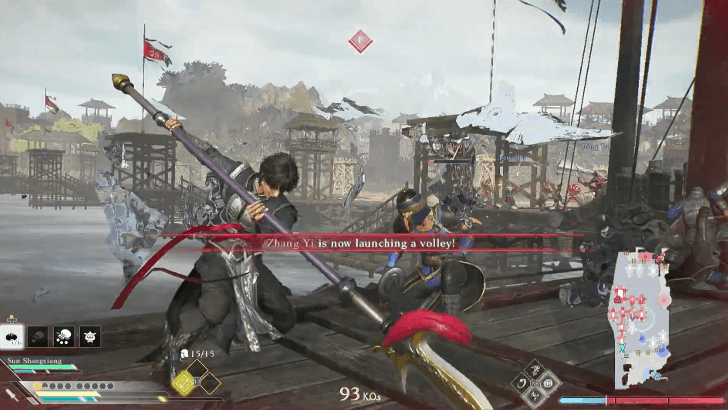 Dynasty Warriors Origins - Brace Against the Enemy Volley