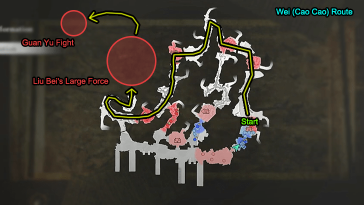 Battle of Huarong Path Wei Route