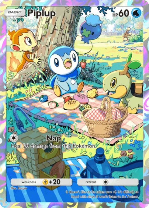 Pokemon TCG Pocket - P-A 034 Piplup