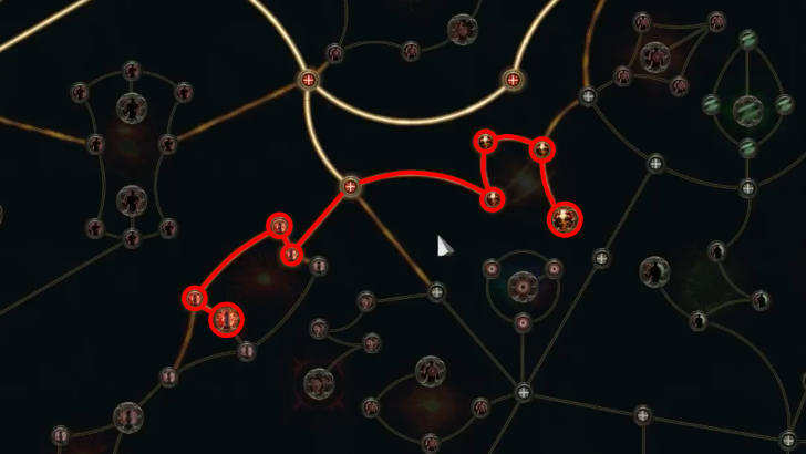 Carved Earth and Devastation