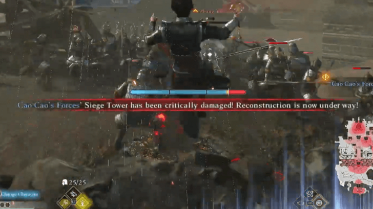 Dynasty Warriors Origins - Siege Tower Damaged