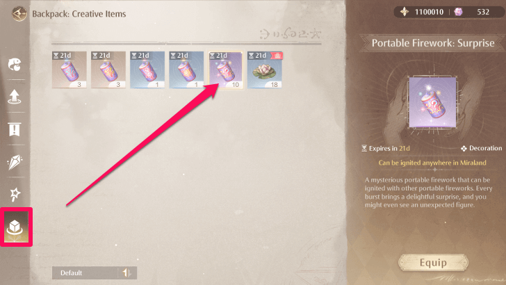 Portable Firework Surprise Guide - Step 1