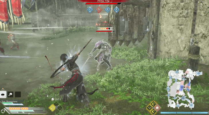 Dynasty Warriors Origins - Defeat Zhang Ying