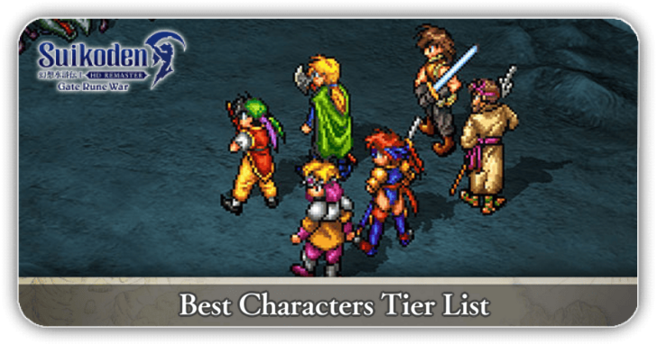 Suikoden 1 - Best Characters Tier List